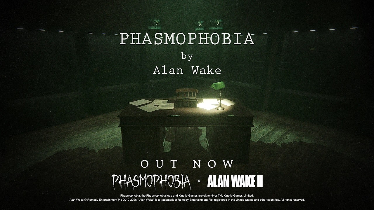 🔴 ALAN WAKE x PHASMOPHOBIA update | #gaming
