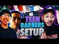 These Teen Barbers PLAY NO GAMES With Their Setups!