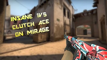 INSANE 1v5 CLUTCH ACE ON MIRAGE | MM HIGHLIGHT