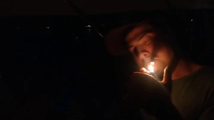 John Hosey Lights the Holy Cigarette