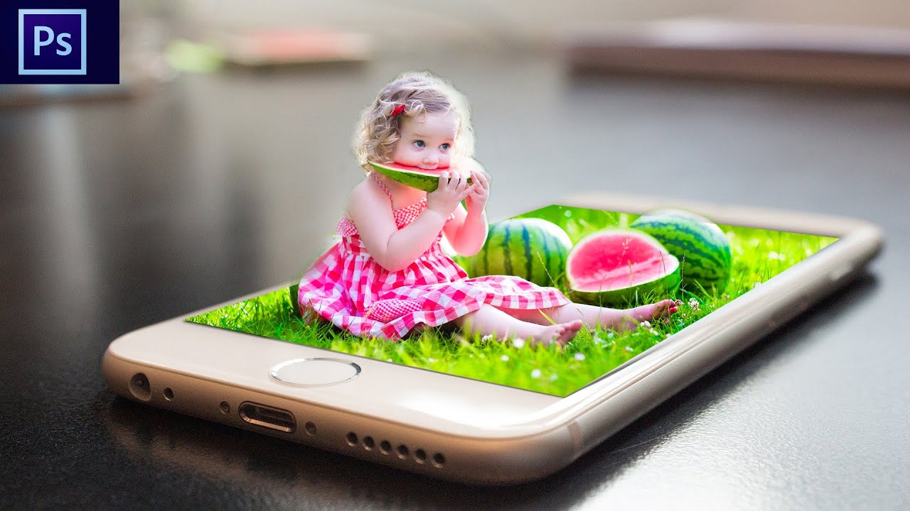 3d Pop Out Effect in Photoshop - Adobe Photoshop Tutorial - JS Graphics Stream