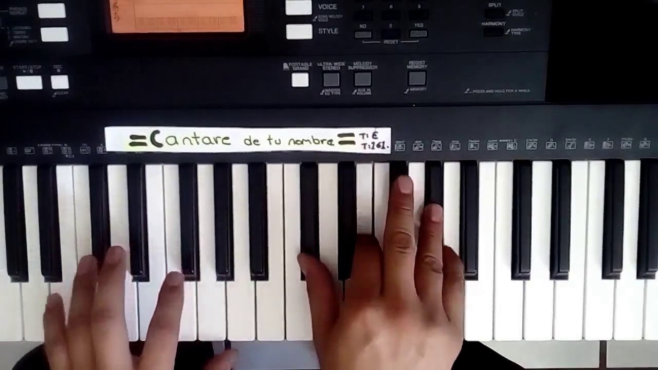 No puedo dejar de cantar Cover Piano - YouTube