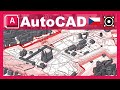 AutoCAD [CZ] - Stažení budov, vrstevnic a hranic ploch do AutoCADu Open Data Praha