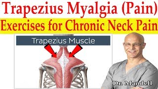 Trapezius Myalgia Caused From Forward Head Posture (Best Corrective Exercises) - Dr Mandell, DC