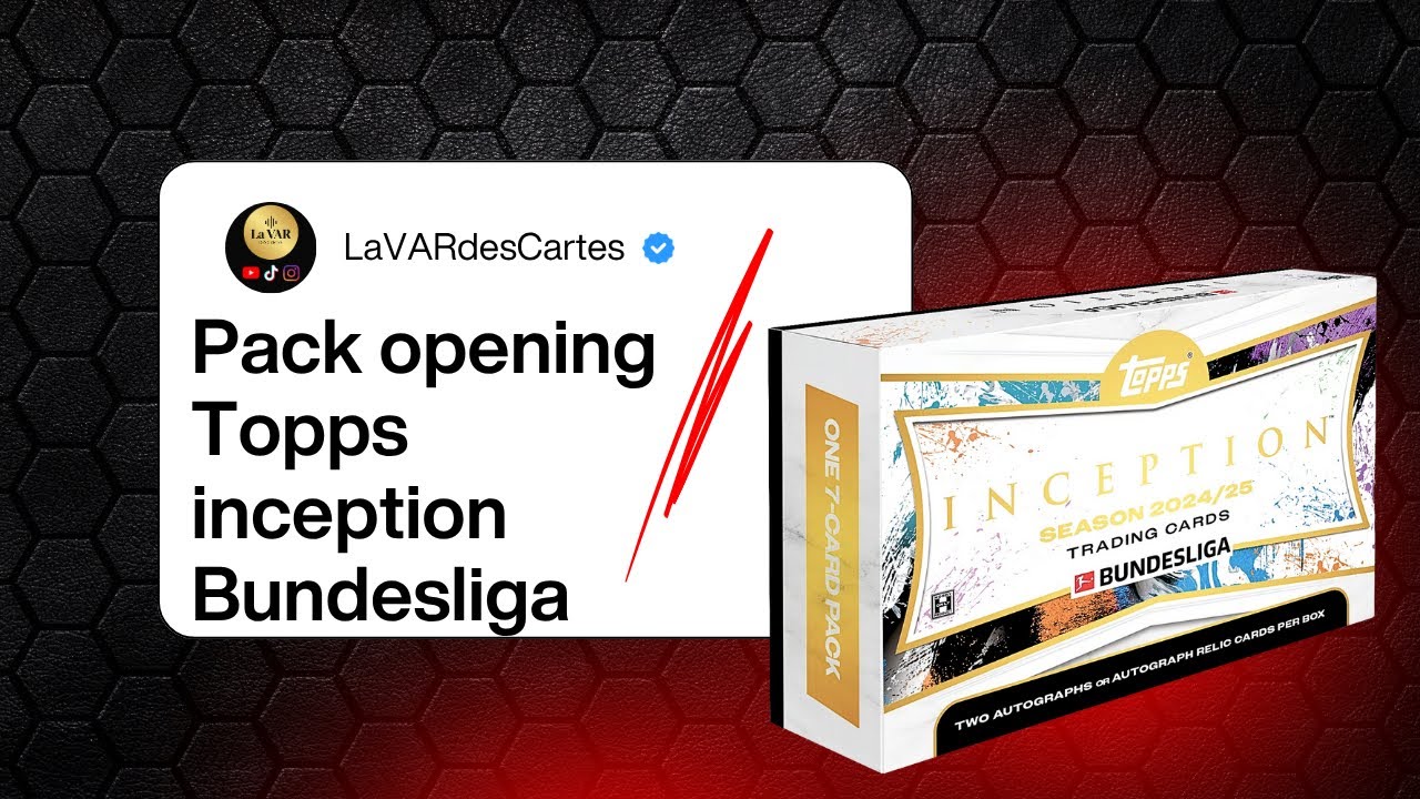 PACK OPENING TOPPS INCEPTION BUNDESLIGA 24/25