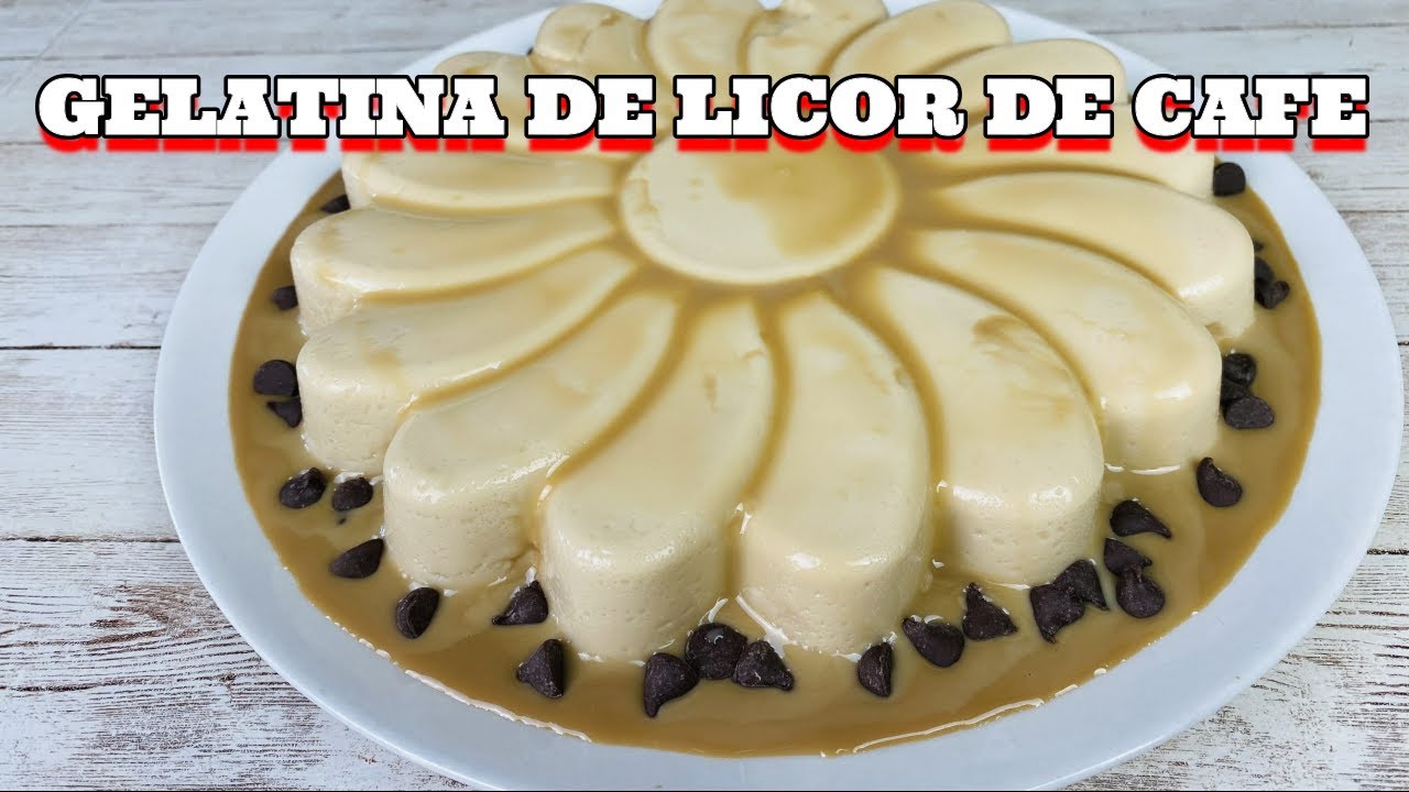 GELATINA DE KALUA O LICOR DE CAFE// COCINA Y MAS CON ARMIDA