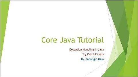 36. Core Java -Exception handling with try-catch-finally in java with live coding (Bangla tutorial)