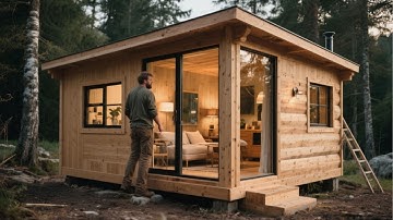 Man Builds Amazing TINY HOUSE in Just 9 Months | Start to Finish by ‪@my_off-grid_story