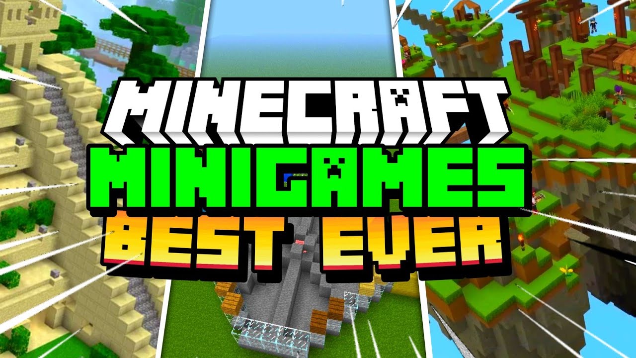 Minigames Maps for MINECRAFT PE ( Pocket Edition ) - Download the Best Mini  Games Map ( Free ) by Lok Lu