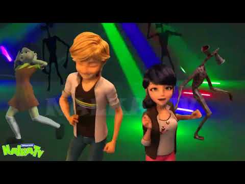  DANCE CRAZY - MIRACULOUS LADYBUG SEASON 5 Hawk Moth, Ladybug and Cat Noir FANMADE Леди Баг