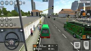 Are you satisfy with his driving? 😵 | Indonesian bus simulator | BUSSID | gameplay mobile android screenshot 5
