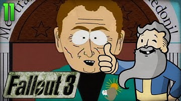 Fallout 3 Gameplay Walkthrough Part 11 - "The Plane-arium!!!" 1080p HD