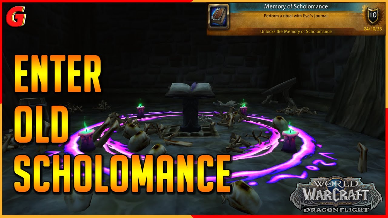 Do This Achievement  (Memory of Scholomance Guide) 🔥