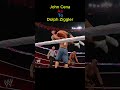 جون سينا ضد دولف زيغلر حركات المصارعة