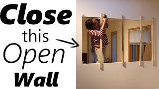 DIY: How to Close Off a Window Opening on an Interior Wall