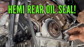 Solving an Oil Leak in a Dodge Charger 5.7 Hemi  #dodge #nonamenationals #hemi