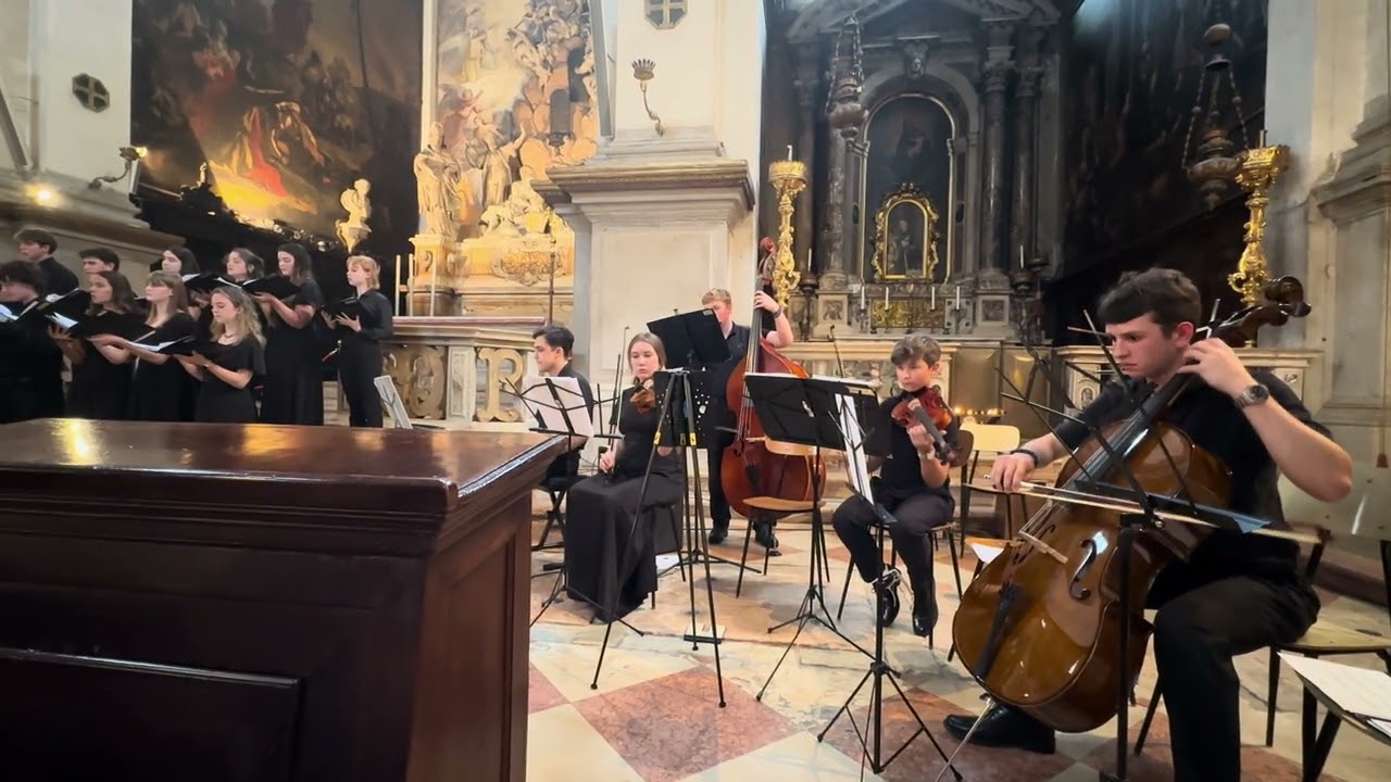Archbishop Spalding Music performing Good Night, Dear Heart, in Venice, Italy- 6/12/2024.