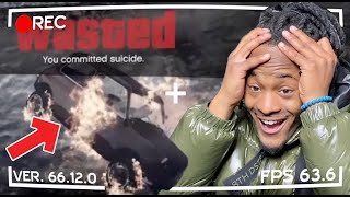 I DIED WHILE RACING in GTA V #THUGLIFE 9
