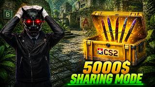 5000$ CASE OPENİNG ! WE TRIED SHARING MODE ! (Hellcase Promo Code 2026)