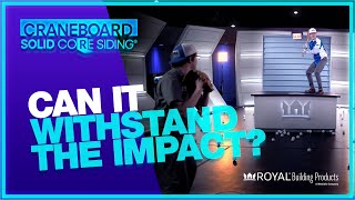 IN THE LAB: Testing CraneBoard® Solid Core Siding® With Flying Objects Information