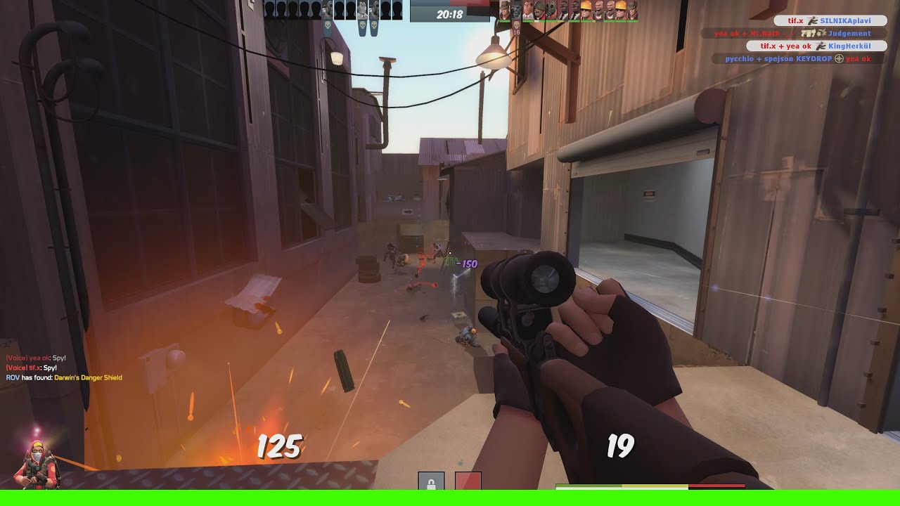 Team Fortress 2 Sniper Gameplay [TF2 Hitman's Heatmaker] - YouTube