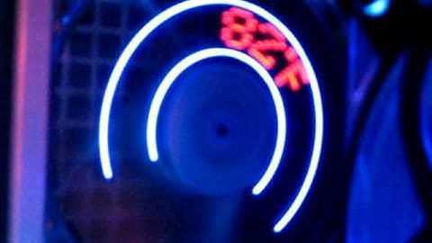 CoolJag 120mm Text Displaying Fan on my PC