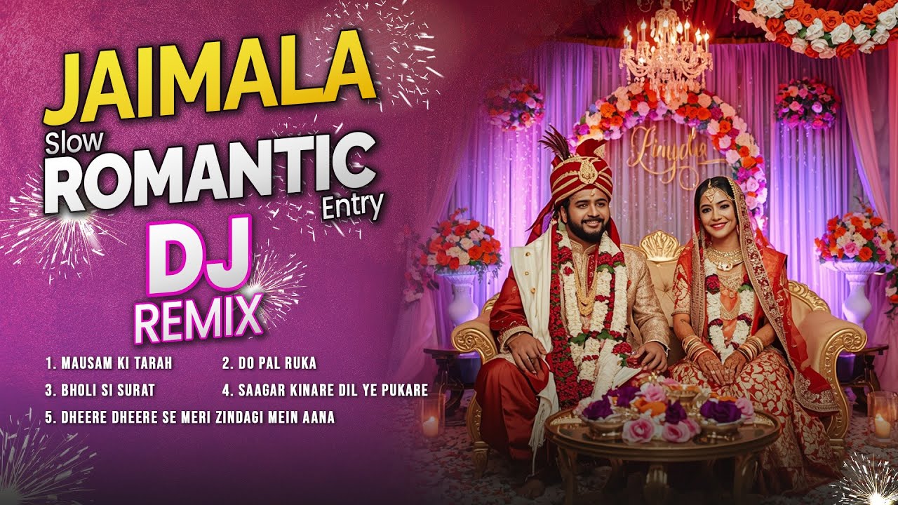 Jaimala Ceremony Me Ye DJ Baja To Moment Emotional Ho Gaya ❤️🎧 | Non-stop | Bollywood romantic song