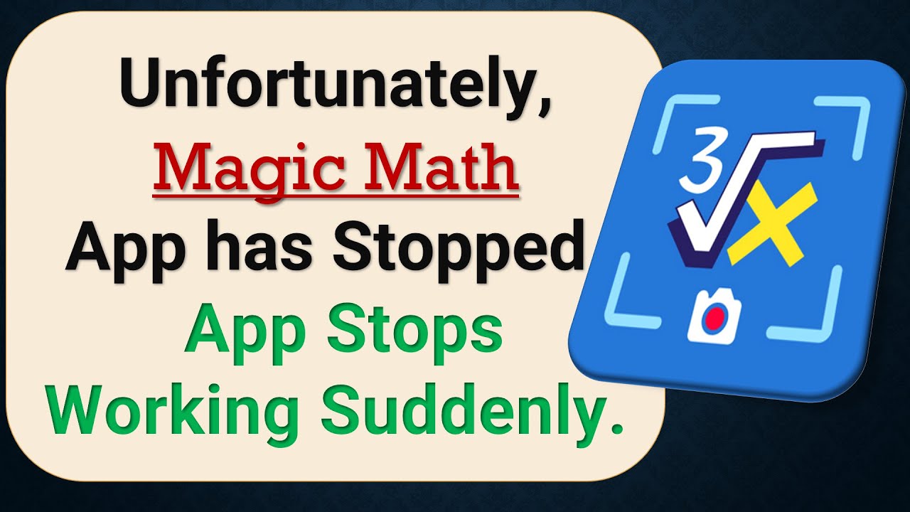 How to Fix Unfortunately, Magic Math  App has Stopped on Android Phone