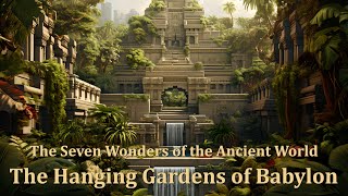 THE HANGING GARDENS OF BABYLON I The 7 Wonders of the Ancient World as Imagined by AI #1