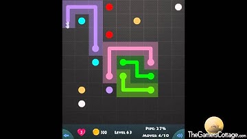 Flow Game Level - 483 [9x9] Mania Connect the Dots