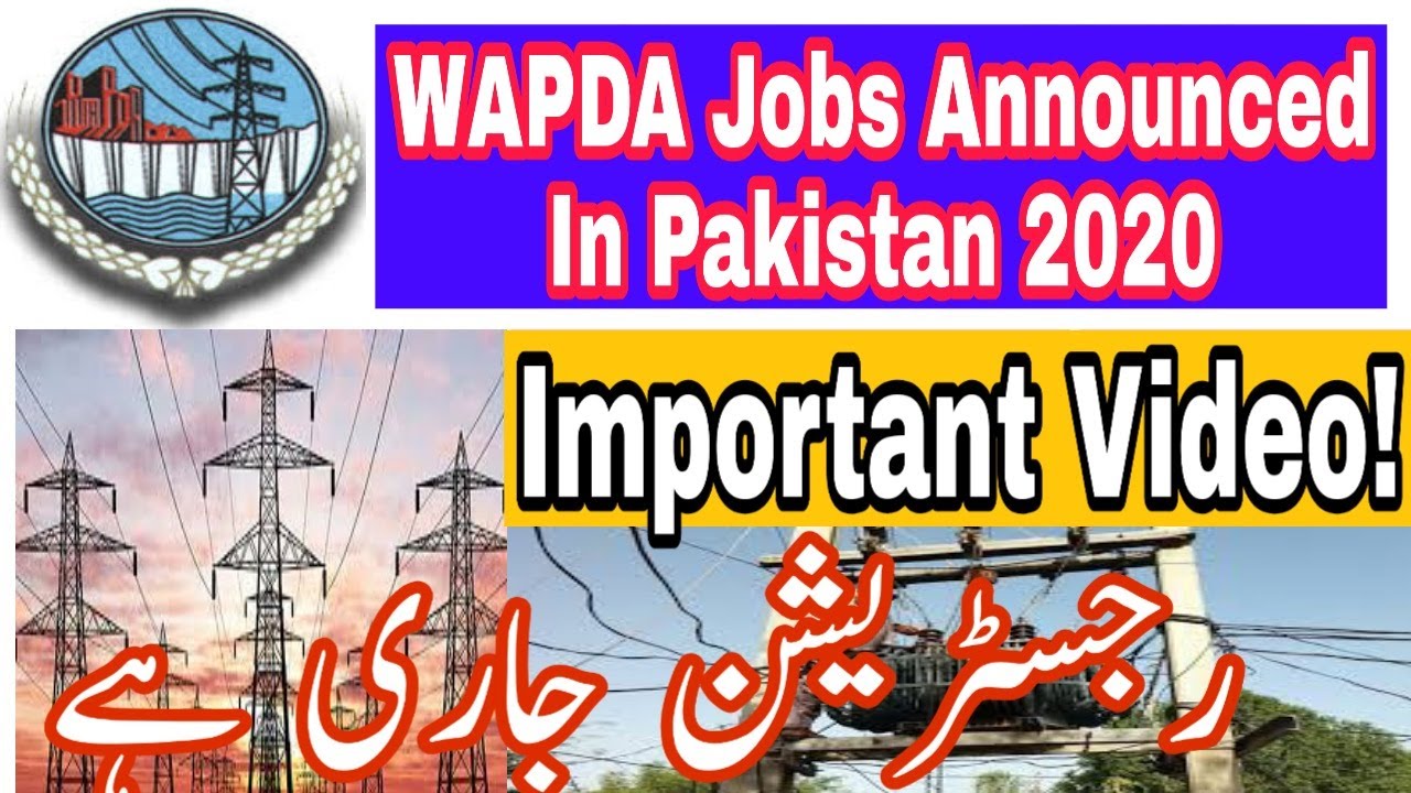 Wapda jobs 2020 in pakistan|new wapda jobs 2020|latest wapda jobs 2020|govt jobs 2020|new jobs 2020