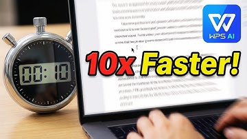 Boost Your Writing Skills in MINUTES with WPS AI and WPS Office