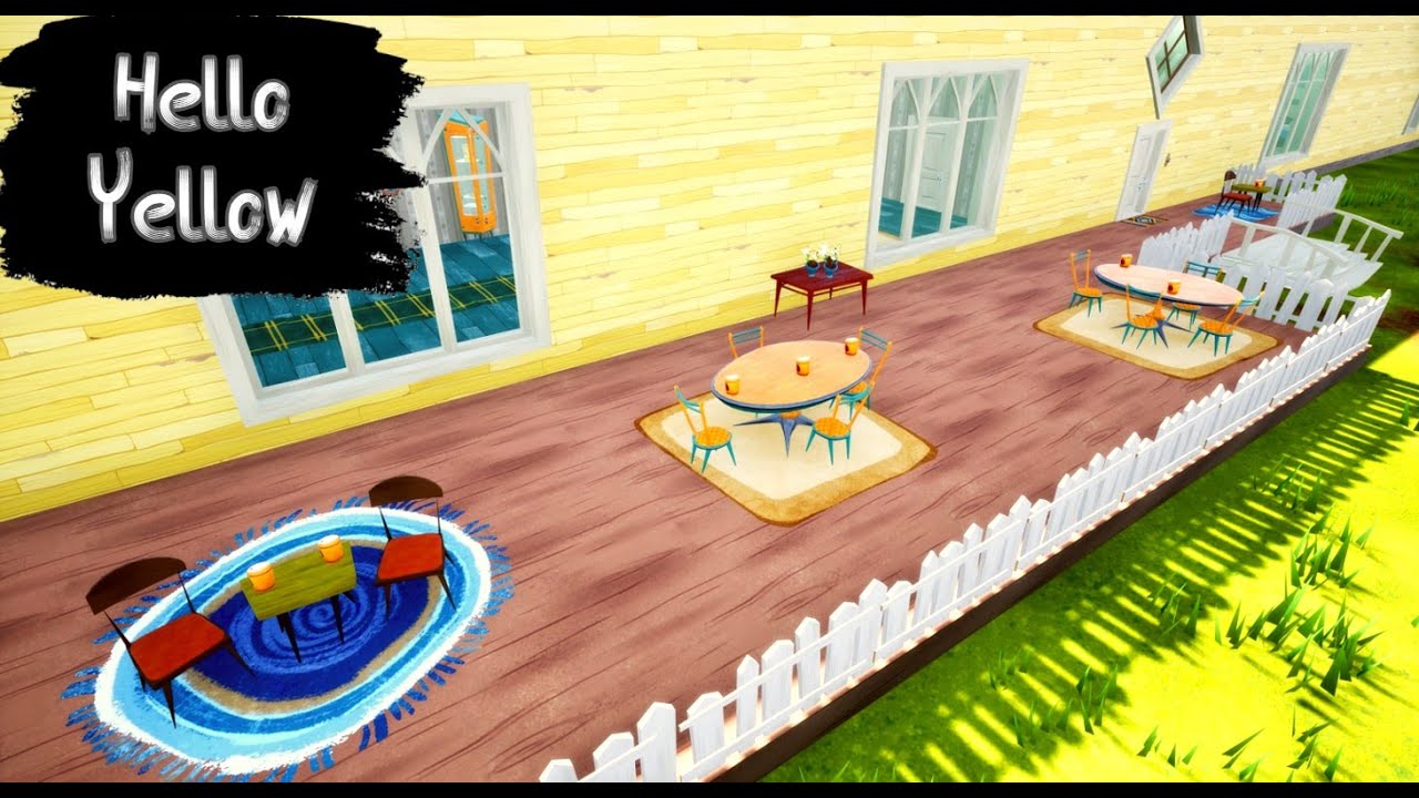 Yellow Neighbor Hello Yellow | Hello Neighbor Mod - YouTube