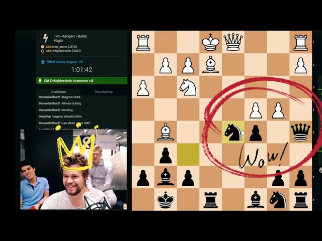 Supi sacrifices the Queen against Carlsen AGAIN! : r/chess