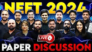 NEET Paper Leaked Reality! 😨 NEET 2024 Answer Key ​🚨 Live Discussion #NEET2024