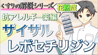 【ザイザル】レボセチリジンってどんな薬？効能・作用・特徴など【薬剤師が解説】