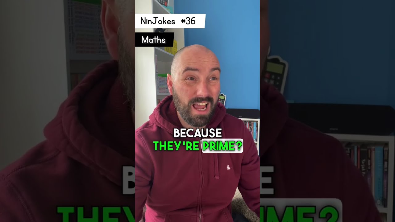 NinJokes 36 Maths Why Is 6 Afraid Of 7 Short Jokes Comedy School Education