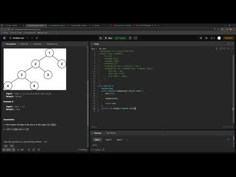 110.  Balanced Binary Tree  | Leetcode | DSA | JAVA