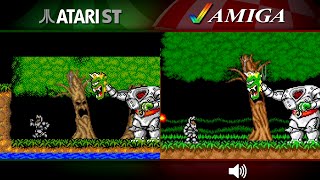 Ghouls'n Ghosts | Amiga vs Atari ST | Comparison - Dual Longplay Profile