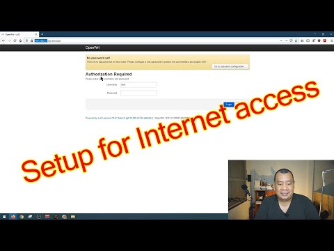 การกำหนดค่าเราเตอร์ openWRT กับอินเทอร์เน็ตสำหรับเครือข่ายสำนักงานที่มีประสิทธิภาพสูง