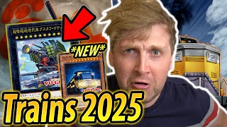 Here It Comes Trains 2025 Deck Testing Blazing Dominion