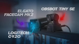 What's the BEST WEBCAM? Obsbot Tiny SE vs. Logitech C920 vs. Elgato Facecam MK2