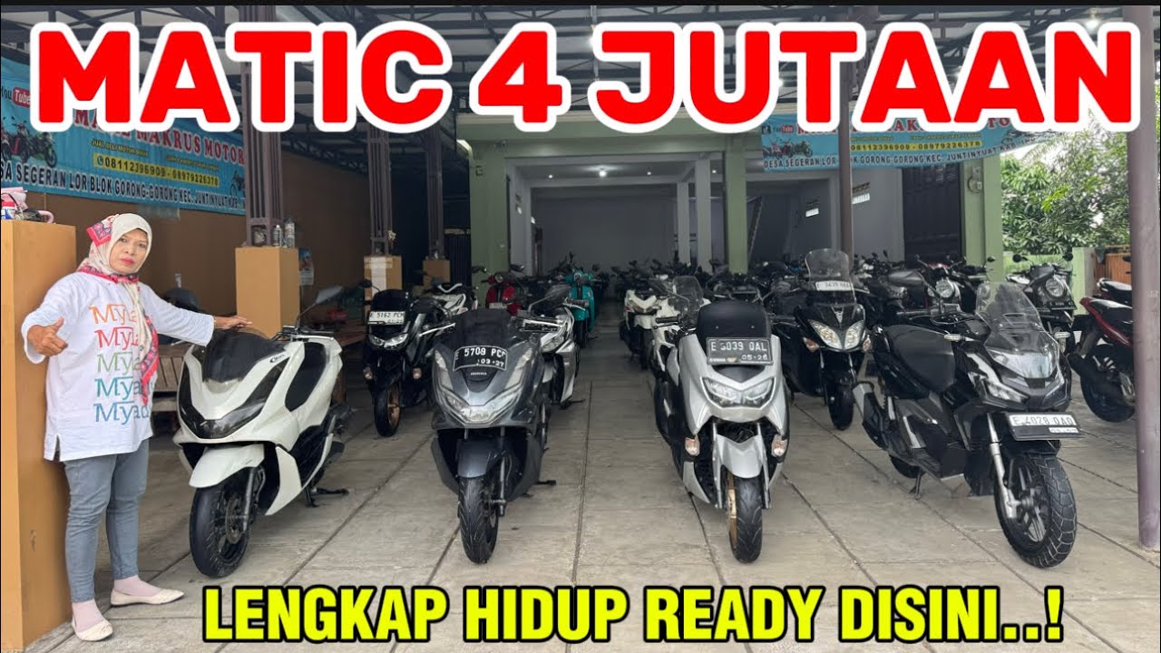 OBRAL EDISI MATIC 4 JUTAAN LENGKAP HIDUP READY DISINI…! #viralvideo #trending #viral #video #fyp 