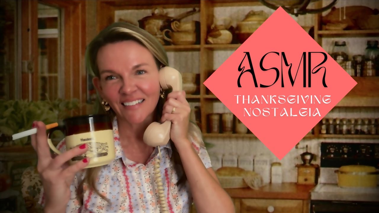 Планирование Дня благодарения в стиле 1980-х: короткая ностальгическая ASMR-ролевая игра