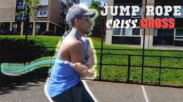 Jump Rope CRISS-CROSS For BEGINNERS | Step by Step Tutorial