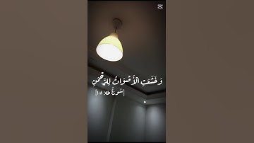 وخشعت الاصوات للرحمن #قرآن #تلاوة_خاشعة #اكسبلور #funny #متابعه #لايك #quran