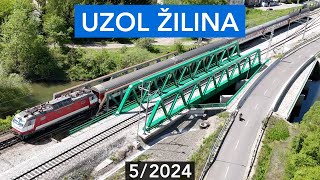 Modernization of Zilina Railway Junction - Slovakia (May 2024)