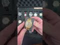 Omega Seamaster Automatic у золотому виконанні з cushion-корпусом і датою на 3 години...
