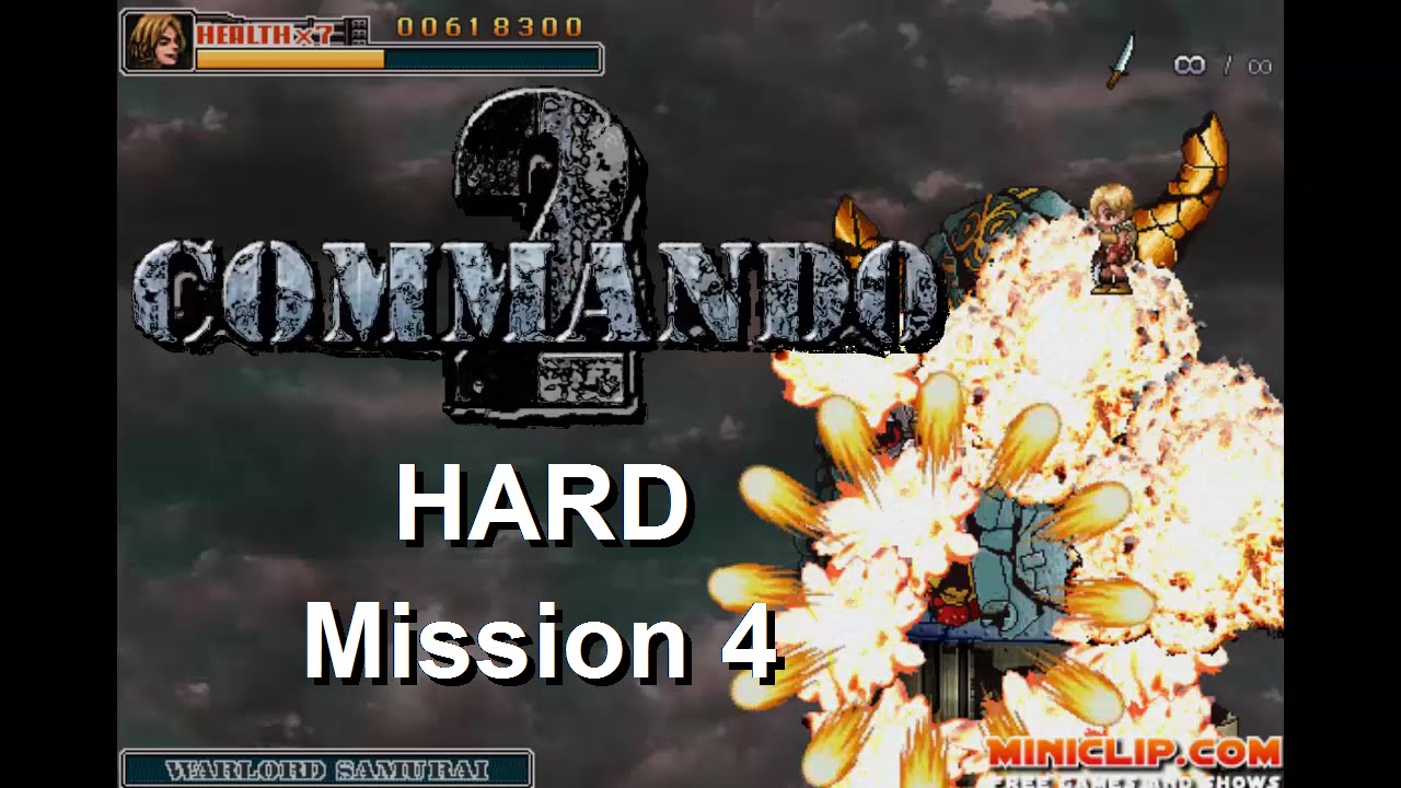 Commando Mode Commando 2 - Hard mode playthrough - Mission 4 - YouTube