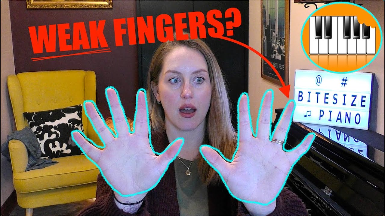 4 простых и быстрых упражнения на фортепиано для СИЛЬНЫХ пальцев